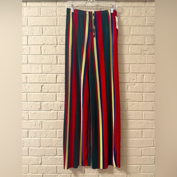 Urban Outfitters Pants - Urban Outfitters Striped Multicolor Wide-Leg Pants. Medium. NWOT